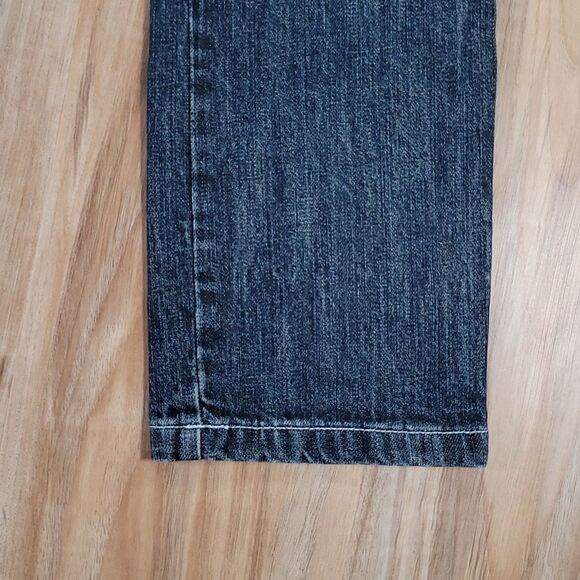 ☔️💜Decoded Blue Jeans w/Rhinestone & Embroidered Back Pockets Size 7/29 - Picture 10 of 12